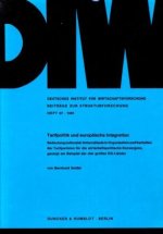 Tarifpolitik und europäische Integration.