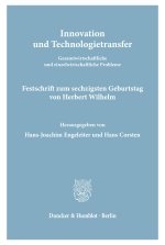Innovation und Technologietransfer.