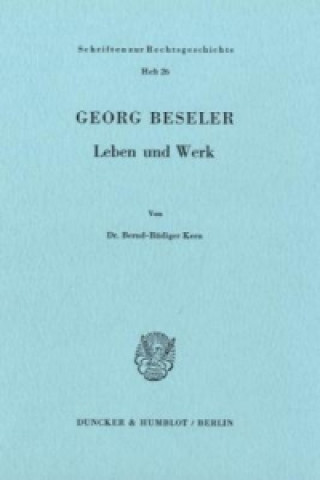Georg Beseler.
