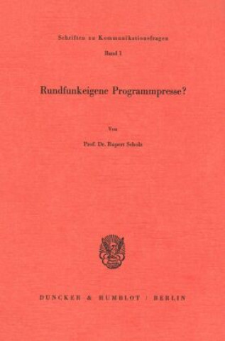 Rundfunkeigene Programmpresse?