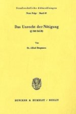 Das Unrecht der Nötigung ( 240 StGB).