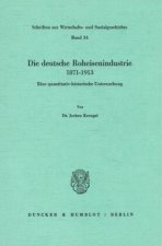 Die deutsche Roheisenindustrie 1871 - 1913.