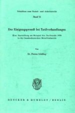 Der Einigungsprozeß bei Tarifverhandlungen.