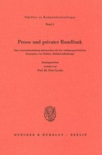 Presse und privater Rundfunk.