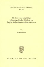 Die kurz- und langfristige währungspolitische Effizienz von Regeln für Devisenmarktinterventionen.
