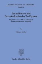 Zentralisation und Dezentralisation im Tarifsystem.