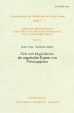 Ziele und Möglichkeiten des ungarischen Exports von Nahrungsgütern.