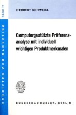 Computergestützte Präferenzanalyse mit individuell wichtigen Produktmerkmalen.