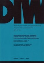 Gesamtwirtschaftliche und strukturelle Auswirkungen der Energieverteuerung und internationaler Energiepreisdifferenzen.
