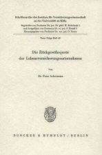 Die Rückgewährquote der Lebensversicherungsunternehmen.