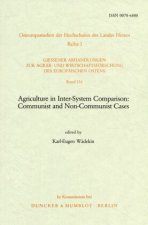 Agriculture in Inter-System Comparison: Communist and Non-Communist Cases.