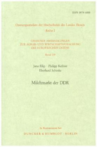 Milchmarkt der DDR.