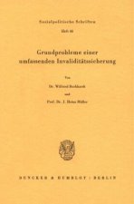 Grundprobleme einer umfassenden Invaliditätssicherung.
