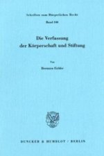 Die Verfassung der Körperschaft und Stiftung.