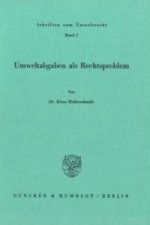 Umweltabgaben als Rechtsproblem.
