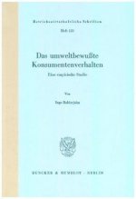 Das umweltbewußte Konsumentenverhalten.