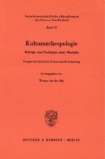 Kulturanthropologie.