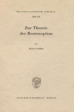 Zur Theorie der Rentenoption.