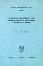 Das Kollisions-, Zuständigkeits- und Anerkennungsrecht der internationalen Ehescheidung in Spanien.