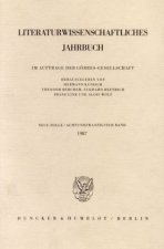 Literaturwissenschaftliches Jahrbuch.. Bd.28/1987