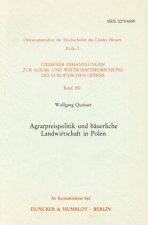 Agrarpreispolitik und bäuerliche Landwirtschaft in Polen.