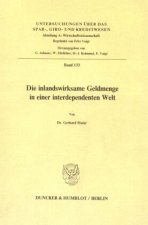 Die inlandswirksame Geldmenge in einer interdependenten Welt.