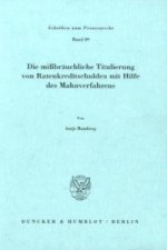 Die mißbräuchliche Titulierung von Ratenkreditschulden mit Hilfe des Mahnverfahrens.