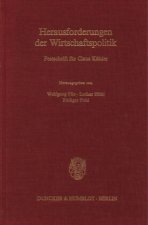 Herausforderungen der Wirtschaftspolitik.
