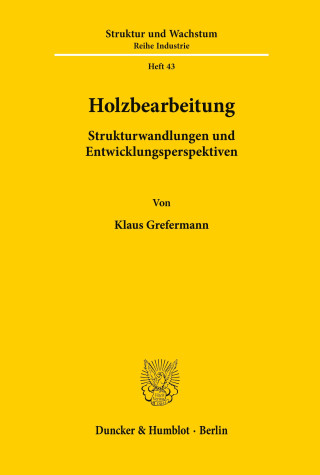 Holzbearbeitung.