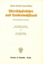 Wirtschaftslehre und Landeswohlstand.