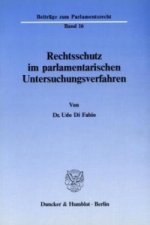 Rechtsschutz im parlamentarischen Untersuchungsverfahren.