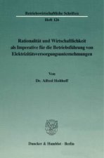 Rationalität und Wirtschaftlichkeit als Imperative für die Betriebsführung von Elektrizitätsversorgungsunternehmungen.