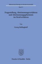 Fragestellung, Abstimmungsverfahren und Abstimmungsgeheimnis im Strafverfahren.
