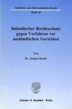 Inländischer Rechtsschutz gegen Verfahren vor ausländischen Gerichten.