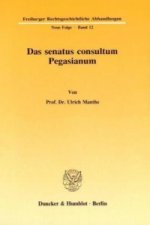 Das senatus consultum Pegasianum.