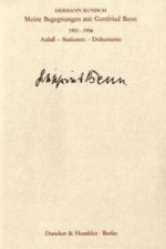 Meine Begegnungen mit Gottfried Benn. 1951-1956.
