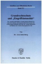 Grundrechtsschutz und »Eingriffsintensität«.