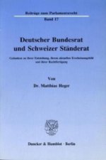 Deutscher Bundesrat und Schweizer Ständerat.