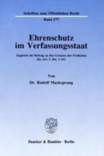 Ehrenschutz im Verfassungsstaat.