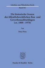 Die historische Genese der öffentlichrechtlichen Bau- und Gewerbenachbarklagen (ca. 1800 - 1970).