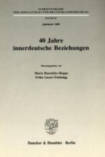 40 Jahre innerdeutsche Beziehungen.