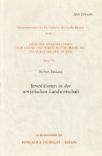 Investitionen in der sowjetischen Landwirtschaft.