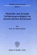 Materielle und formelle Verfahrensgerechtigkeit im demokratischen Rechtsstaat.