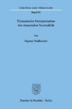 Dynamische Interpretation der dauernden Neutralität.