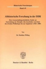 Althistorische Forschung in der DDR.