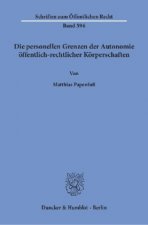 Die personellen Grenzen der Autonomie öffentlich-rechtlicher Körperschaften.