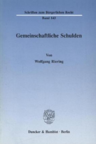 Gemeinschaftliche Schulden.