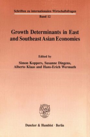 Growth Determinants in East and Southeast Asian Economies.