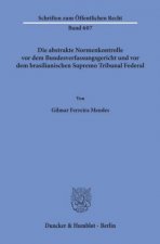 Die abstrakte Normenkontrolle vor dem Bundesverfassungsgericht und vor dem brasilianischen Supremo Tribunal Federal.