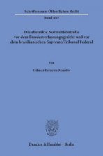 Die abstrakte Normenkontrolle vor dem Bundesverfassungsgericht und vor dem brasilianischen Supremo Tribunal Federal.